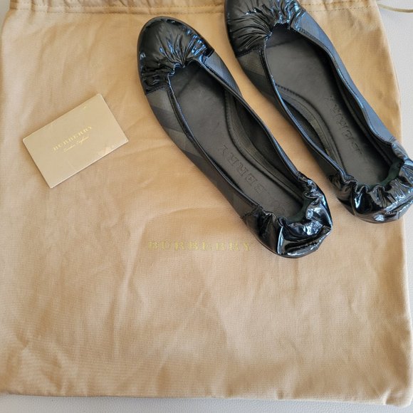 BURBERRY BALLERINA FLATS - Picture 3 of 4